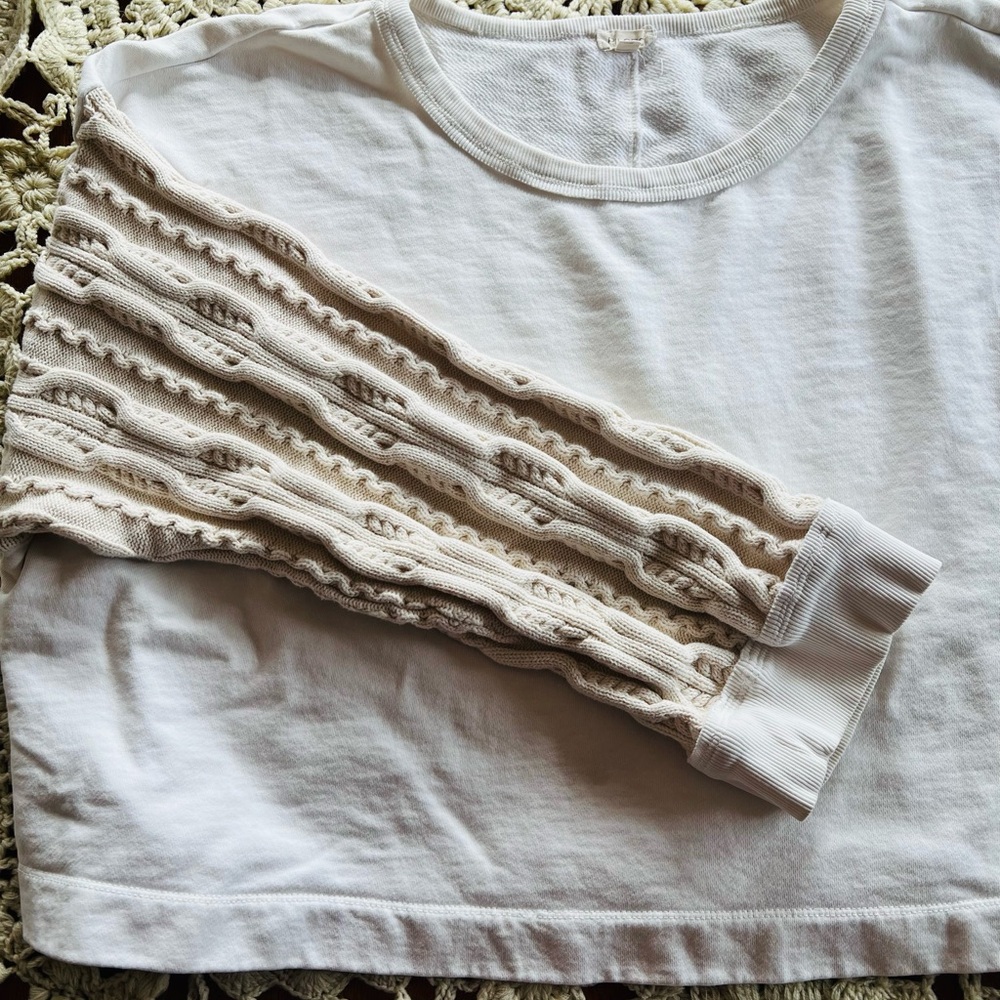 Pilcro Sweater Sleeve Blouse - Picture 6 of 6